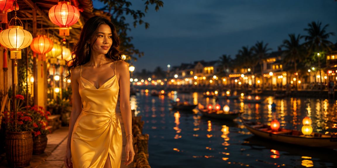 Người dùng Hội An khám phá ưu đãi VIP tại chợ đêm với 458